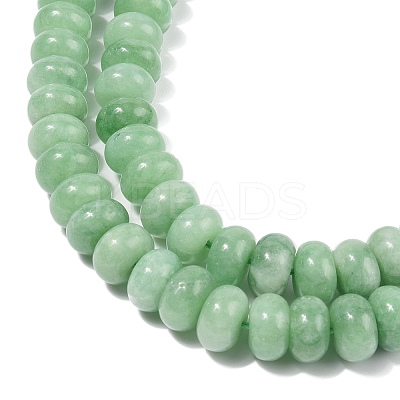 Dyed Natural White Jade Beads Strands G-G107-A21-01-1