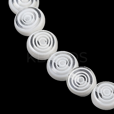 Handmade Lampwork Beads Strands LK-R004-50E-1