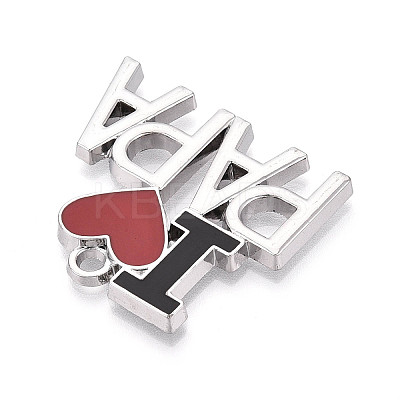 Alloy Enamel Pendants ENAM-N067-03P-1