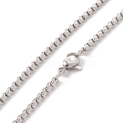 Alloy Star with Skull Pendant Necklace with 201 Stainless Steel Chains for Men Women NJEW-E016-14AS-1
