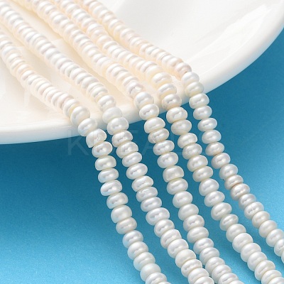 Natural Cultured Freshwater Pearl Beads Strands PEAR-I007-02D-01-1