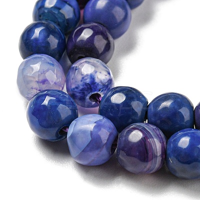 Natural Agate Beads Strands G-C082-A01-20-1