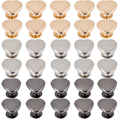 120Bags 3 Colors Iron Semi-Tublar Rivet Studs FIND-GF0008-27C-1