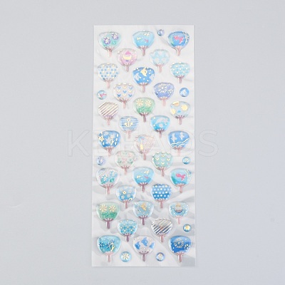 Epoxy Resin Sticker DIY-B009-03F-1