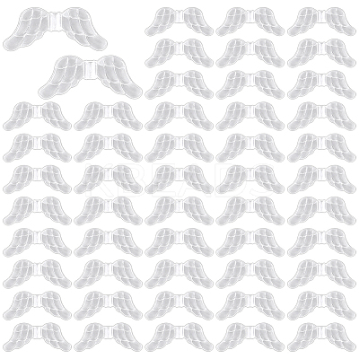 300Pcs Transparent Acrylic Beads TACR-HY0001-08-1