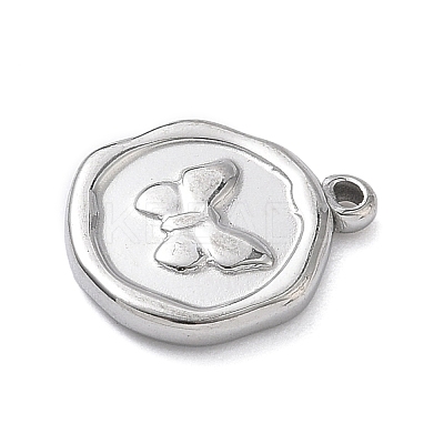 304 Stainless Steel Pendants STAS-K291-12P-03-1