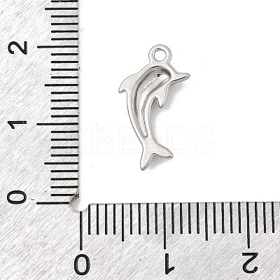 Marine Organism Theme 304 Stainless Steel Pendants STAS-Z179-40P-08B-1