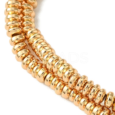 Electroplated Synthetic Non-Magnetic Hematite Beads Strands G-H020-J01-03-1