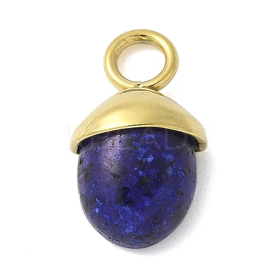 Dyed Natural Lapis Lazuli Pendants LS-STAS-L277-07G-06-1
