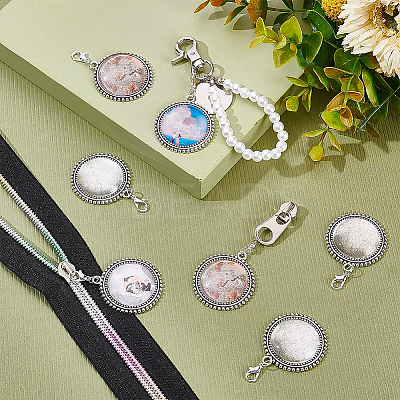 Glass Pendants HJEW-BC0001-19-1