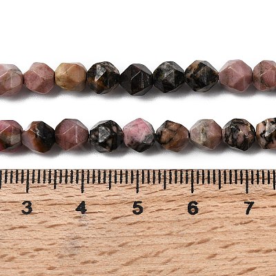 Natural Rhodonite Beads Strands G-Z119-A19-01-1