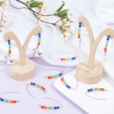 10Pairs Chakra Jewelry EJEW-CN0001-01-1