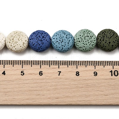 Natural Lava Rock Beads Strands G-I034-A01-01C-1
