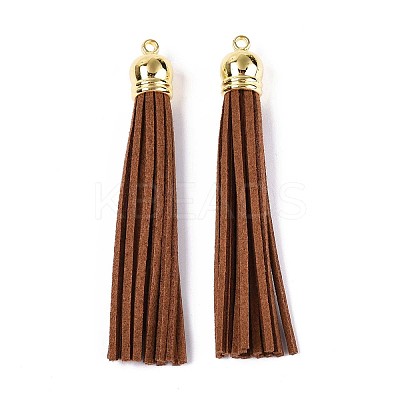 Faux Suede Tassel Pendant Decorations FIND-T003-A37-1