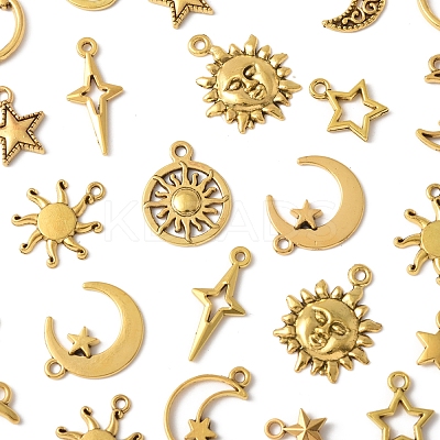 Tibetan Style Alloy Pendants FIND-FS0003-93-1