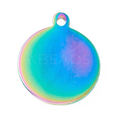 Ion Plating(IP) 304 Stainless Steel Pendants STAS-C049-25M-1