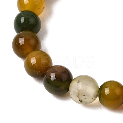 Natural Striped Agate/Banded Agate Beads Strands G-Z060-A01-A18-1