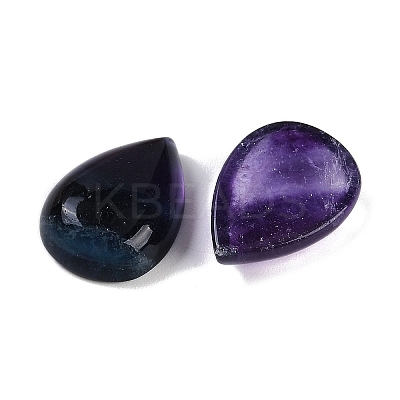 Natural Colorful Fluorite Cabochons G-I370-05B-1