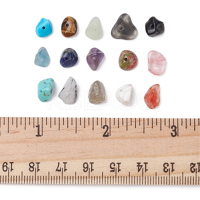 180G 15 Styles Natural & Synthetic Mixed Gemstone Beads Set G-FS0005-73-1