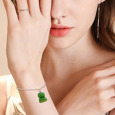 60Pcs Opaque Resin Pendants RESI-HY0001-18-1
