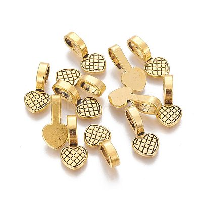 Alloy Glue-on Flat Bails LS-PALLOY-A20070-AG-FF-1