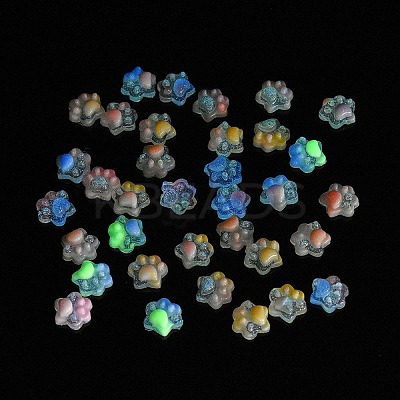 Luminous Resin Decoden Cabochons RESI-K036-15-1