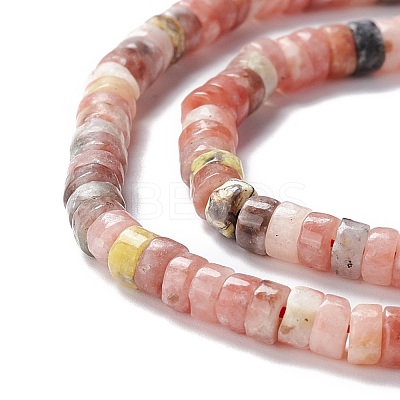 Natural Plum Blossom Jasper Beads Strands G-A201-A06-1
