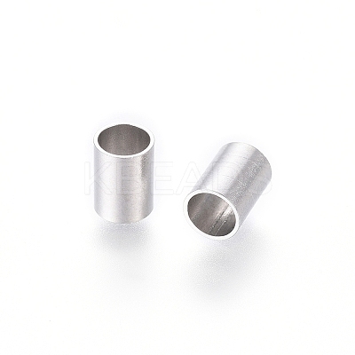 Tarnish Resistant 304 Stainless Steel Tube Beads LS-STAS-G209-01P-1