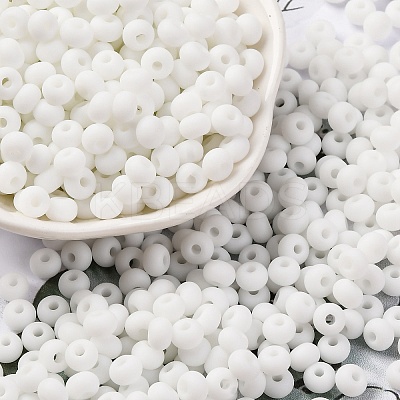 Baking Paint Glass Seed Beads SEED-C003-02K-1