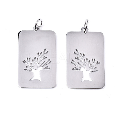 Non-Tarnish 304 Stainless Steel Pendants STAS-S116-016P-1