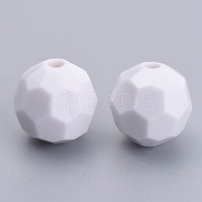 Opaque Acrylic Beads SACR-S300-05J-01-1