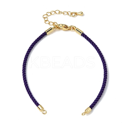 2MM Twisted Round Nylon Cord Bracelet Makings LS-MAK-F038-A21-1