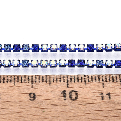 Iron Rhinestone Cup Chains CH-T007-02A-03-1