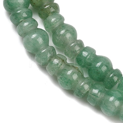 Natural Green Aventurine Beads Strands G-P595-B04-01-1