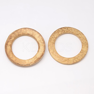 Wood Jewelry Findings Coconut Linking Rings COCO-O006A-04-1