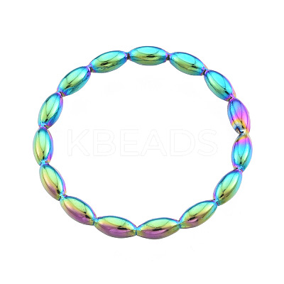 Ion Plating(IP) 201 Stainless Steel Rice Wrap Finger Ring for Women RJEW-N038-132M-1