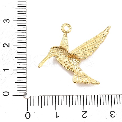 304 Stainless Steel Rhinestone Pendants RESI-R155-021G-1