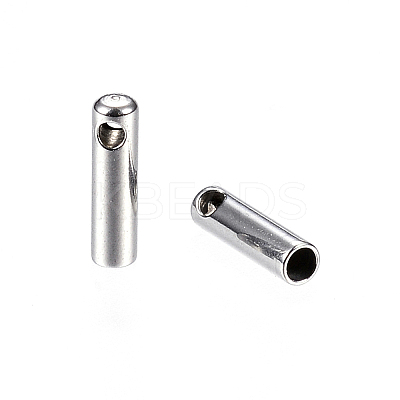 Non-Tarnish 304 Stainless Steel Cord Ends X-STAS-D448-119P-1