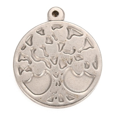Non-Tarnish 304 Stainless Steel Pendants STAS-Z016-09P-1