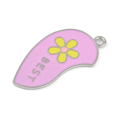 Alloy Enamel Pendants ENAM-D064-01A-1