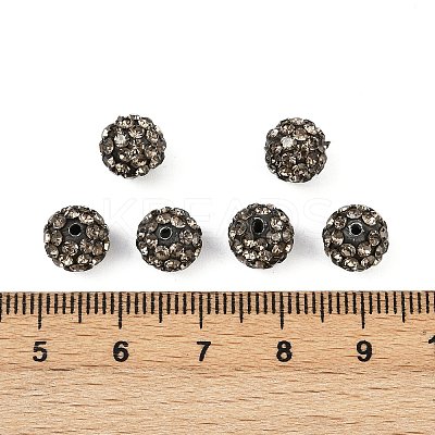 Pave Disco Ball Beads RB-H258-8MM-215-1