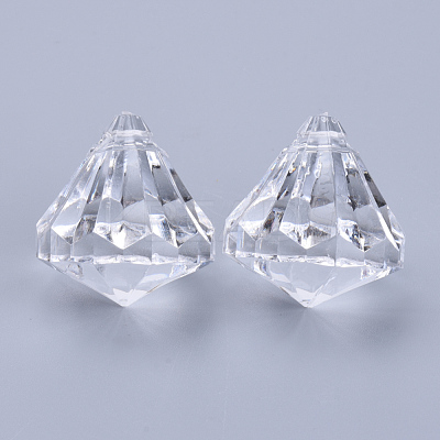 Transparent Acrylic Pendants TACR-Q260-D-V01-1