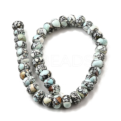 Synthetic Turquoise Beads Strands G-F791-E01-02A-1