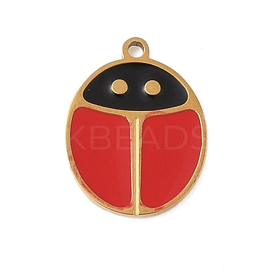 304 Stainless Steel Enamel Charms LS-STAS-K312-07A-G-1