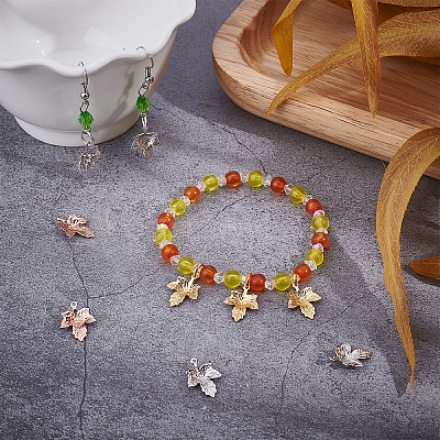 30Pcs 3 Colors Brass Pendants KK-AR0002-30-1