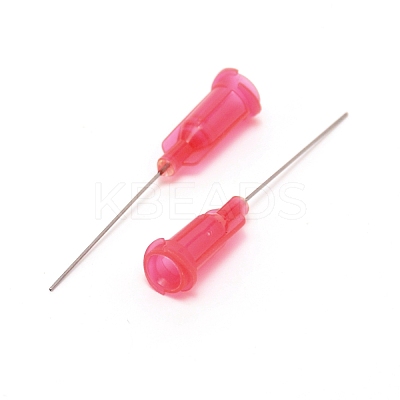 Plastic Fluid Precision Blunt Needle Dispense Tips TOOL-WH0140-18I-1