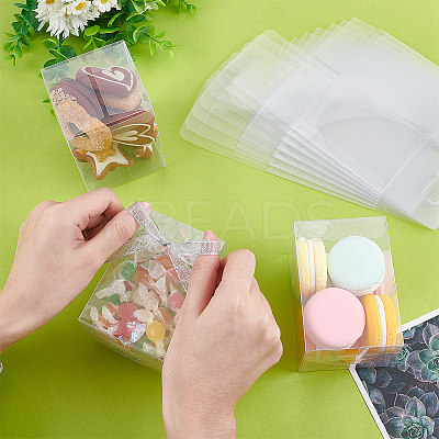 PVC Plastic Gift Storage Case CON-WH0088-60A-1