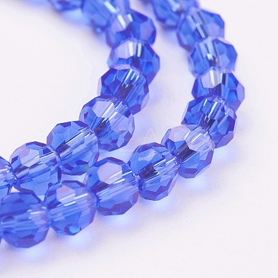 Glass Beads Strands EGLA-J042-4mm-02-1