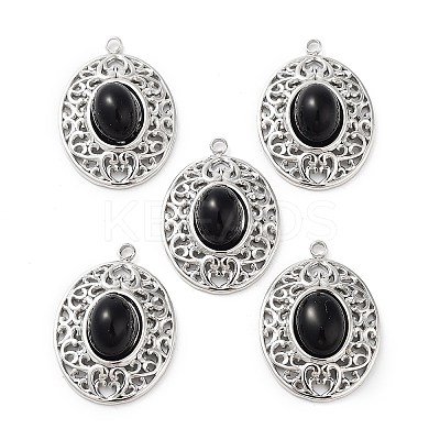 304 Stainless Steel Pendants STAS-L012-359C-P-1