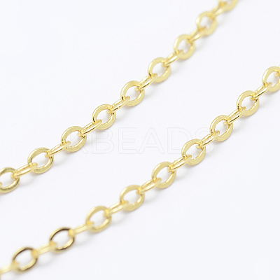Brass Cable Chains CHC-K004-01G-1